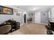 Versatile room featuring a large closet, desk, and neutral carpet; ideal for a bedroom or office at 653 Turner St, Mooresville, NC 28115