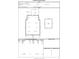 Detailed floor plan showing layout of main level, building, porch and deck with measurements and area calculations at 653 Turner St, Mooresville, NC 28115