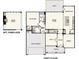 First floor plan featuring a two-car garage, owner's entry, flex space, great room and breakfast area at 7004 Stella Pl, Stanley, NC 28164