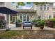 Outdoor patio area, perfect for relaxing and entertaining outdoors with seating at 10206 Linksland Dr, Huntersville, NC 28078