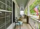 Cozy front porch featuring stylish seating and a view of the neighborhood street at 10515 Royal Winchester Dr, Charlotte, NC 28277