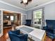 Well-appointed home office featuring comfortable seating and stylish decor at 10515 Royal Winchester Dr, Charlotte, NC 28277