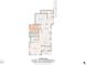 Detailed first floor plan showcases the layout of the living room, kitchen, dining room, and screened in porch at 1446 Downs Ave, Charlotte, NC 28205