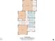 Detailed second floor plan showcasing the primary bedroom, multiple bathrooms, laundry room, and walk-in closets at 1446 Downs Ave, Charlotte, NC 28205