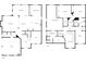 Detailed two-story floor plan featuring living spaces, bedrooms, kitchen, and garage at 178 Wellshire St, Mooresville, NC 28115