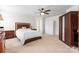Spacious bedroom featuring neutral carpet, and closets for ample storage at 1911 Savannah Hills Dr, Matthews, NC 28105