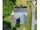 Overhead view of a one-story home featuring a well-maintained roof and large green yard at 2011 20Th Street Ne Pl, Hickory, NC 28601