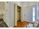 Open foyer features tile entry and coat closet, with access to additional living spaces at 2011 20Th Street Ne Pl, Hickory, NC 28601