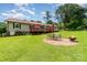 Great outdoor space featuring a patio with table and chairs, plus a fire pit at 2401 Hoffman St, Gastonia, NC 28054
