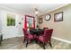 Inviting dining area with a round table and a decorative light fixture that is perfect for meals at 2401 Hoffman St, Gastonia, NC 28054