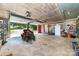 Spacious garage with ample storage and a well-maintained lawn tractor at 2401 Hoffman St, Gastonia, NC 28054