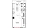 Second floor plan featuring outdoor living, kitchen, casual dining, gathering room, and half bath at 3110 Stelfox St, Charlotte, NC 28262