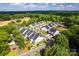 An elevated view captures the community, with its stylish homes and landscaping at 4005 Easton Ridge Ln, Charlotte, NC 28226