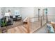 Open concept living area with hardwood floors, modern furniture, and natural light at 4005 Easton Ridge Ln, Charlotte, NC 28226