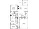 Detailed floor plan showcasing the layout of the home, including bedrooms, bathrooms, kitchen, and living areas at 5111 Raging Creek Dr, Indian Trail, NC 28079