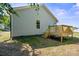 Back exterior featuring a wood deck at 528 S Caldwell St, Salisbury, NC 28144