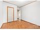 Cozy bedroom with wood-look floors and two entrances at 6822 Zelda Dr, Catawba, NC 28609