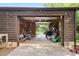 Spacious garage with an open door, providing access to the lake at 6822 Zelda Dr, Catawba, NC 28609
