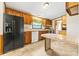 Functional kitchen equipped with wood cabinets, and a breakfast island at 6822 Zelda Dr, Catawba, NC 28609