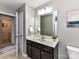 Bathroom with double doors, vanity and a toilet at 7325 Overmountain Dr, Rock Hill, SC 29732