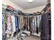 Walk-in closet with organized clothing racks at 7325 Overmountain Dr, Rock Hill, SC 29732