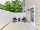 Relaxing outdoor patio with seating and a small fire pit, perfect for entertaining at 7325 Overmountain Dr, Rock Hill, SC 29732