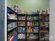 Well-stocked pantry with organized shelving for efficient storage of food items at 925 Hamilton Rd, Chester, SC 29706