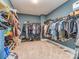 An organized walk-in closet with ample storage and shelving for clothing and accessories at 114 Reserve Ln, Fort Mill, SC 29707
