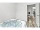 Comfortable bedroom featuring neutral walls and carpeted floors, offering a tranquil space at 1218 Rosada Dr, Charlotte, NC 28213