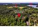 Aerial view of property located near Lake Norman and Stumpy Creek Park at 122 Sleepy Cove Trl, Mooresville, NC 28117