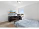 Bedroom with desk and workstation setup, offering a functional space for work and relaxation at 1433 Harleston St, Indian Trail, NC 28079