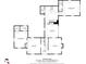 Detailed floor plan featuring the layout, dimensions, and room names for the home's various rooms at 1567 Jennings Rd, Statesville, NC 28625