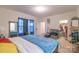 Bright bedroom offering a comfortable space with access to a walk-in closet and ample natural light at 1811 Continental Dr, Albemarle, NC 28001