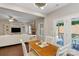 Bright dining area with access to patio, seamlessly connected to the open floor plan at 1919 Madeira Cir, Waxhaw, NC 28173