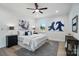 Bright bedroom featuring recessed lighting, ceiling fan, and neutral paint scheme for a serene retreat at 195 Linda St, Salisbury, NC 28146