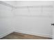 Empty closet with wire shelving and natural wood flooring at 195 Linda St, Salisbury, NC 28146