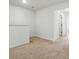 Neutral-toned bedroom features a small closet and is ready for personal touches at 2018 Crooked Oak Ln, York, SC 29745