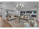 Spacious living room featuring an open floor plan, stylish furnishings, and plenty of natural light at 2026 Thatcher Way, Fort Mill, SC 29715