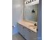 Classic bathroom with white vanity, mirror, and shower at 303 Eastwood Dr, Salisbury, NC 28146