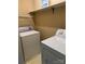 Laundry room with a modern washer and dryer at 303 Eastwood Dr, Salisbury, NC 28146