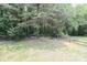 Spacious backyard featuring a rustic fence, tranquil pond, and lush greenery, creating a peaceful and private outdoor oasis at 3709 Creek Ridge Dr, Denver, NC 28037