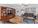 Living room features hardwood floors and lots of natural light at 648 Odell School Rd, Concord, NC 28027