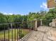 Large balcony overlooking the backyard, perfect for outdoor entertaining at 6742 Charlotte Hwy, York, SC 29745