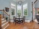 Cozy dining area with built-in seating and ample natural light from large windows at 6742 Charlotte Hwy, York, SC 29745