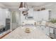The kitchen has a large island with granite countertops and stainless steel appliances at 8301 Caesars Head Dr, Waxhaw, NC 28173