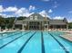 Community pool with well maintained grounds at 8301 Caesars Head Dr, Waxhaw, NC 28173