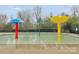 Have fun in the sun at the splash pad with colorful spray features for hours of outdoor recreation at 10405 Scotland Ave, Indian Land, SC 29707