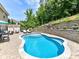 Inviting backyard with a swimming pool and lounge area at 10800 Alabaster Dr, Davidson, NC 28036