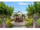 Stunning clubhouse featuring manicured landscaping and a welcoming entrance, perfect for community gatherings at 139 Forest Walk Way, Mooresville, NC 28115