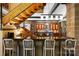 Open-concept kitchen with stainless steel appliances and a large island at 14701 Cabarrus Rd, Mint Hill, NC 28227